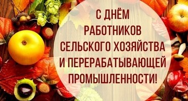 День работников сельского хозяйства и перерабатывающей промышленности агропромышленного комплекса 